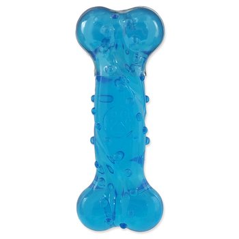 Hračka Dog Fantasy STRONG kost s vůní slaniny modrá 12,5cm-KS