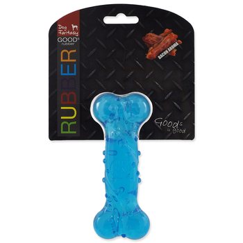 Hračka Dog Fantasy STRONG kost s vůní slaniny modrá 12,5cm-KS