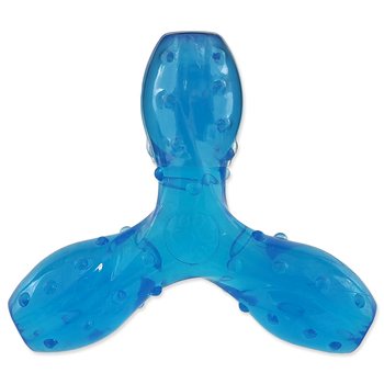 Hračka Dog Fantasy STRONG vrtule s vůní slaniny modrá 15cm-KS