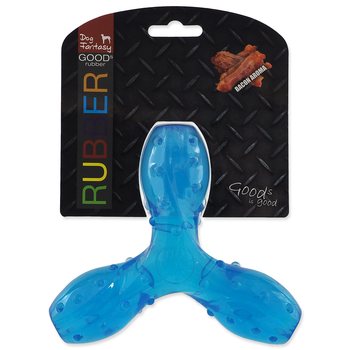 Hračka Dog Fantasy STRONG vrtule s vůní slaniny modrá 15cm-KS