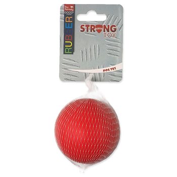 Hračka Dog Fantasy míček tvrdý červený 7cm-KS