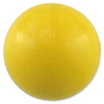 Hračka Dog Fantasy míček tvrdý žlutý 6cm-KS
