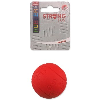 Hračka Dog Fantasy míček na pamlsky červený 6cm-KS