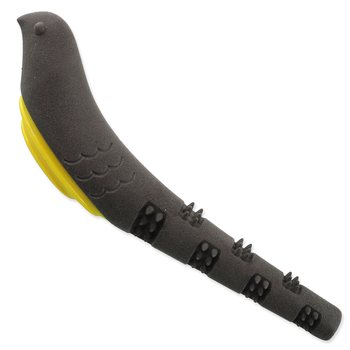 Hračka Dog Fantasy pták pískací šedo-žlutá 32x8,9x6cm-KS