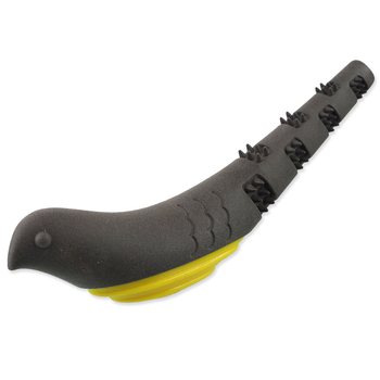 Hračka Dog Fantasy pták pískací šedo-žlutá 32x8,9x6cm-KS