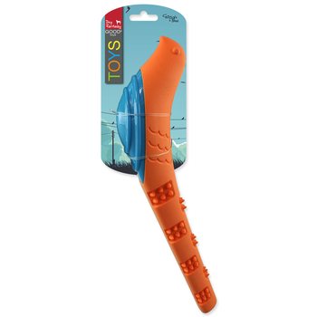 Hračka Dog Fantasy pták pískací oranžovo-modrá 32x8,9x6cm-KS