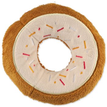 Hračka Dog Fantasy donut bílý 19cm-KS
