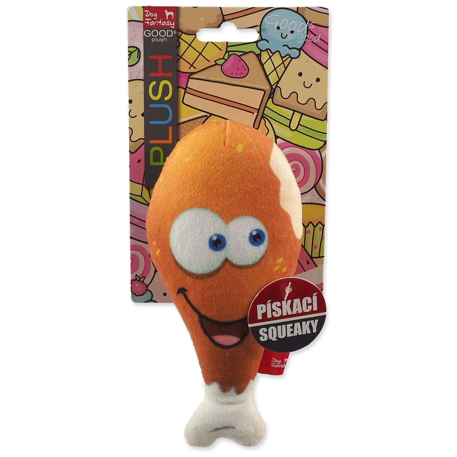 Hračka Dog Fantasy stehýnko 16,5cm-KS