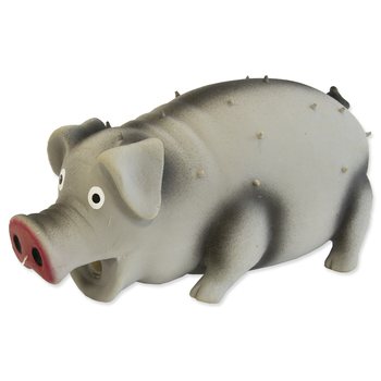 Hračka Dog Fantasy Latex Prase chrochtající mix 10cm-KS