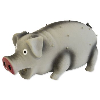 Hračka Dog Fantasy Latex Prase chrochtající mix 15cm-KS