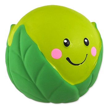 Hračka Dog Fantasy Latex zelenina zelí se zvukem 8cm-KS