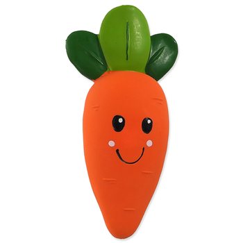 Hračka Dog Fantasy Latex zelenina mrkev se zvukem 18cm-KS