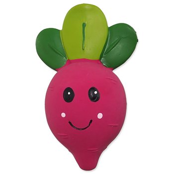 Hračka Dog Fantasy Latex zelenina řepa se zvukem 14cm-KS