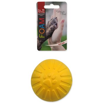 Hračka Dog Fantasy EVA Míček žlutý 9cm-KS