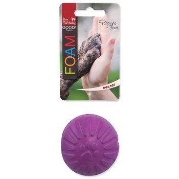 Hračka Dog Fantasy EVA Míček fialový 7cm-KS