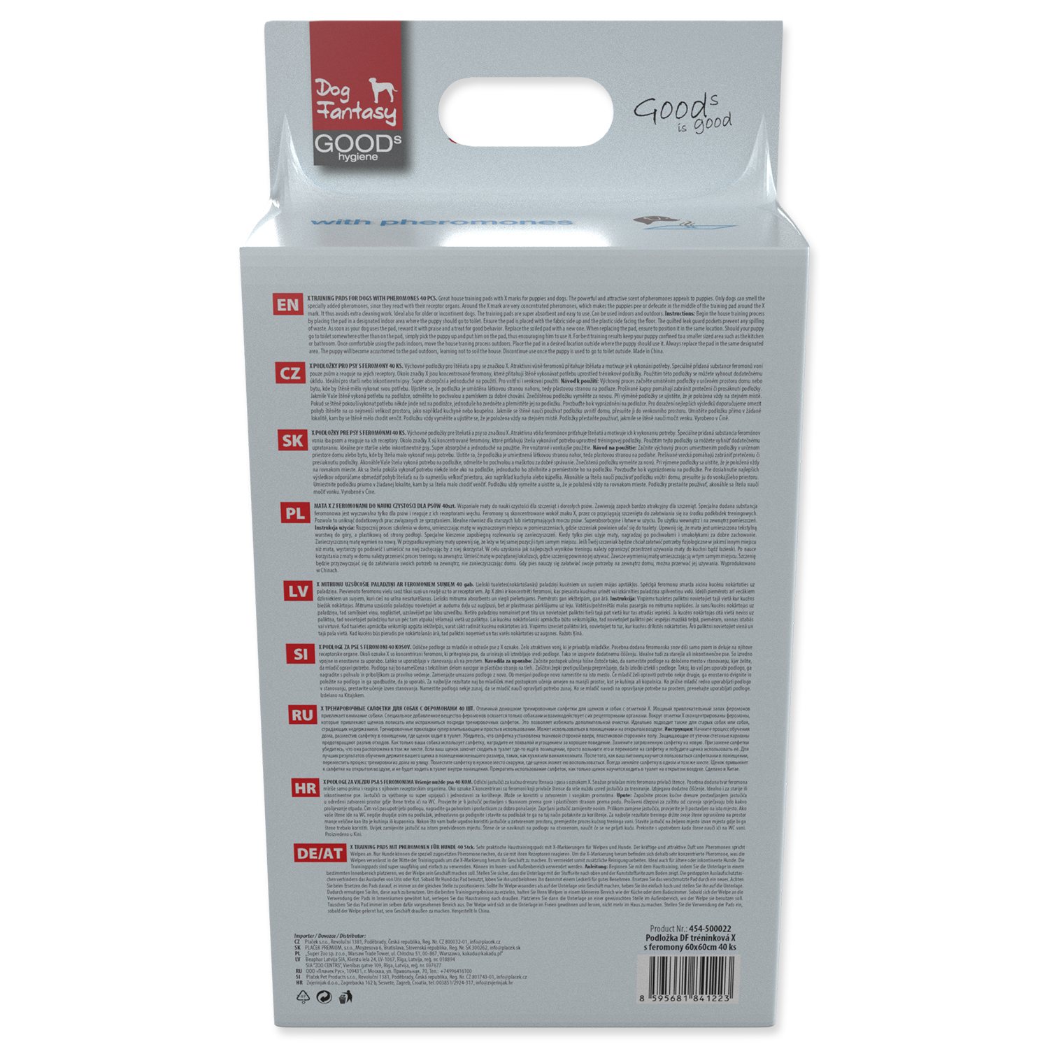 Podložka Dog Fantasy tréninková X s feromony 60x60cm 40ks-KS