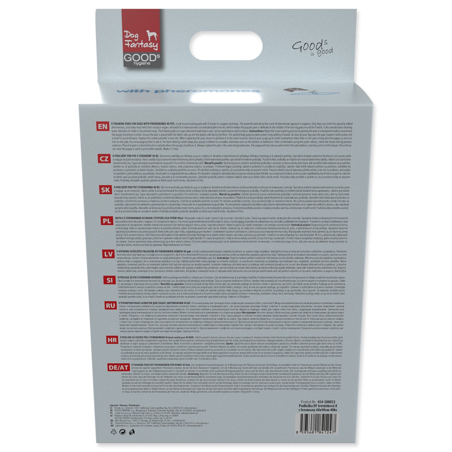 Podložka Dog Fantasy tréninková X s feromony 60x90cm 40ks-KS