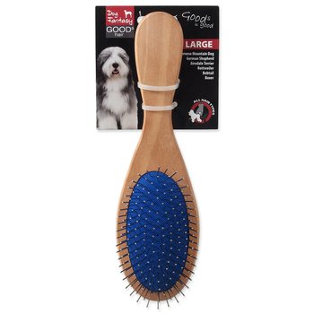 Kartáč Dog Fantasy hroty/nylon oboustranný dřevo L 23cm-KS