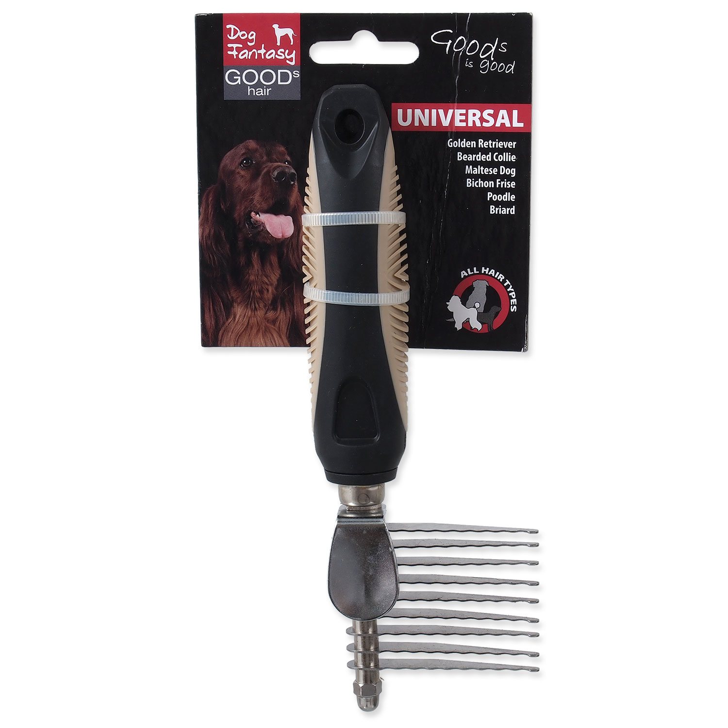 Hřeben Dog Fantasy trimovací 20cm-KS