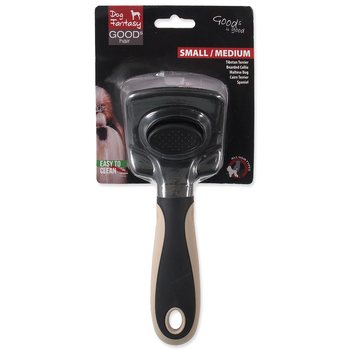 Kartáč Dog Fantasy drátky samočistící S/M-KS