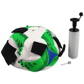 Hračka Dog Fantasy míč fotbalový s úchytky pro psy 22cm-KS