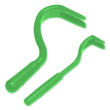 Háček Dog Fantasy na klíšťata plastový 2 velikosti-KS