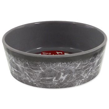 Miska Dog Fantasy vzor mramor šedá 12,5cm 300ml-KS