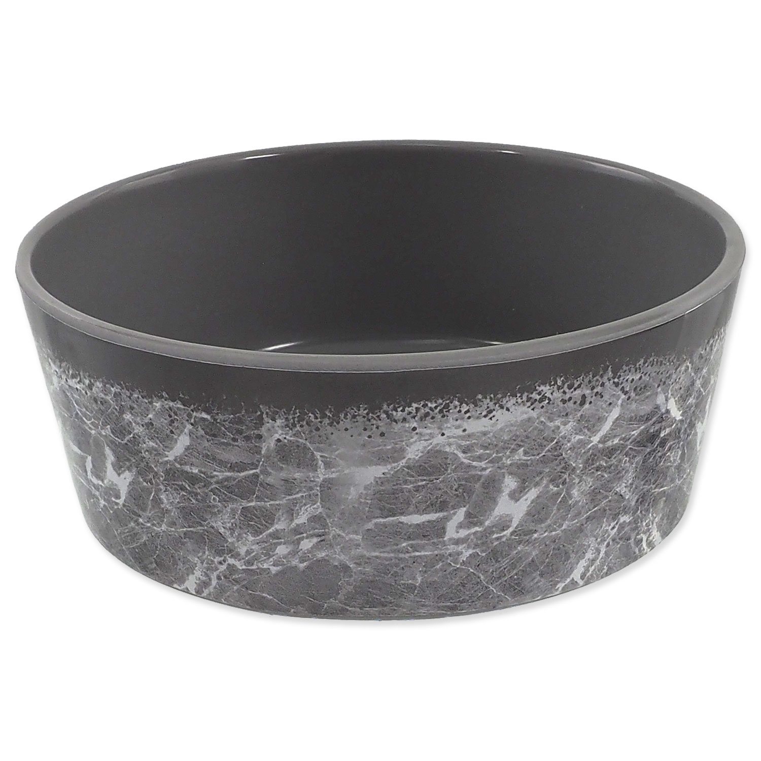 Miska Dog Fantasy vzor mramor šedá 15cm 500ml-KS