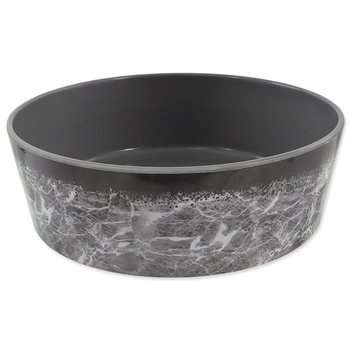 Miska Dog Fantasy vzor mramor šedá 20cm 1300ml-KS