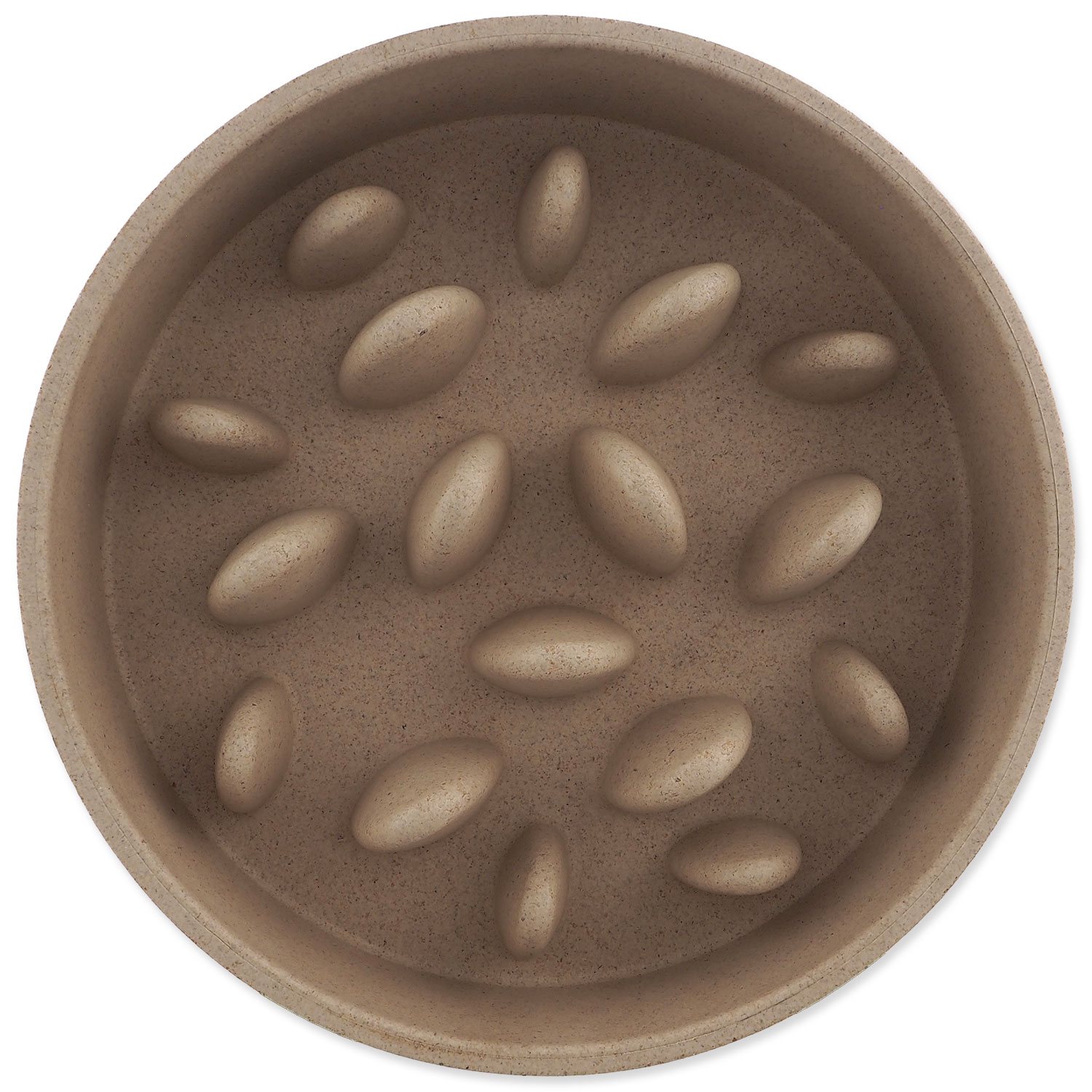 Miska Dog Fantasy proti hltání EcoStyle béžová 14cm, 400ml-KS