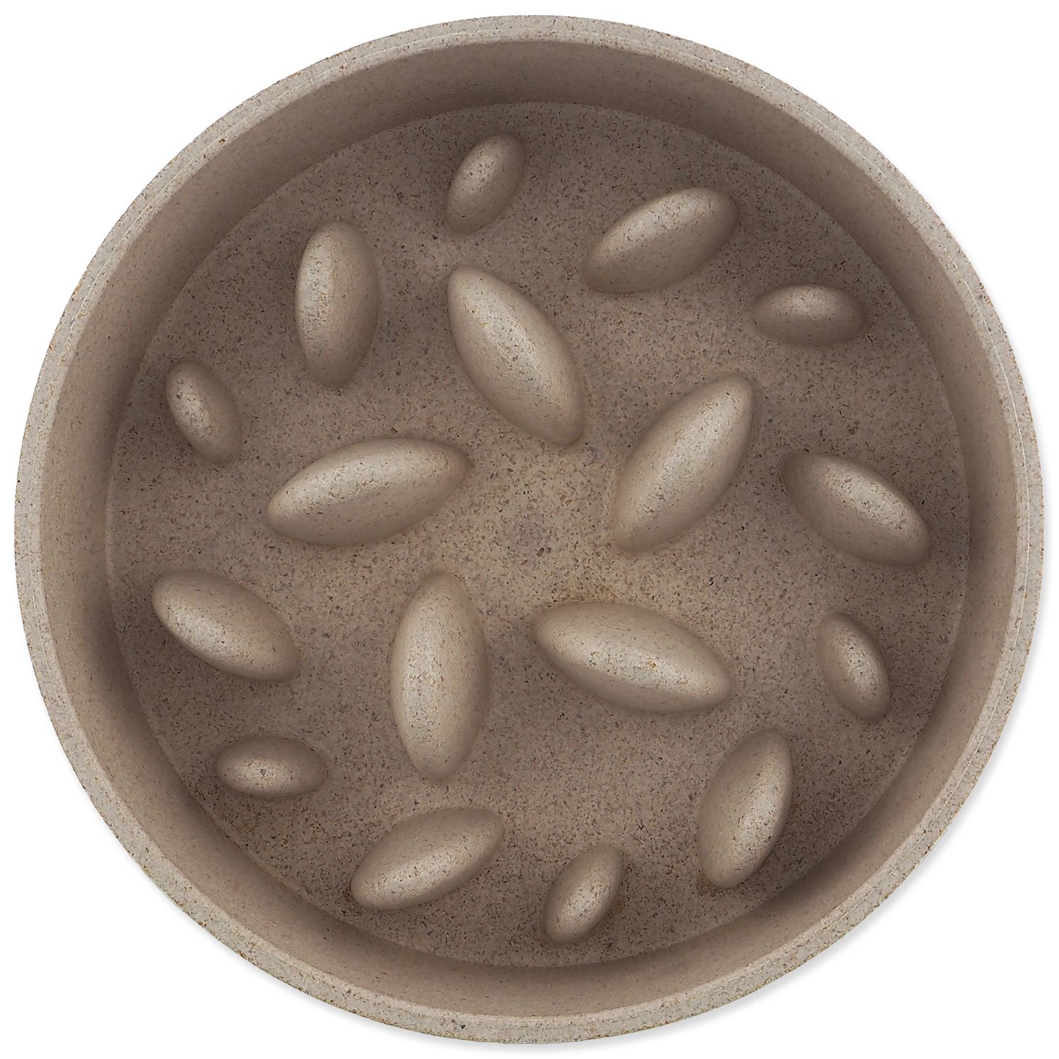 Miska Dog Fantasy proti hltání EcoStyle béžová 17cm, 750ml-KS