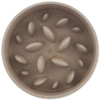 Miska Dog Fantasy proti hltání EcoStyle béžová 17cm, 750ml-KS