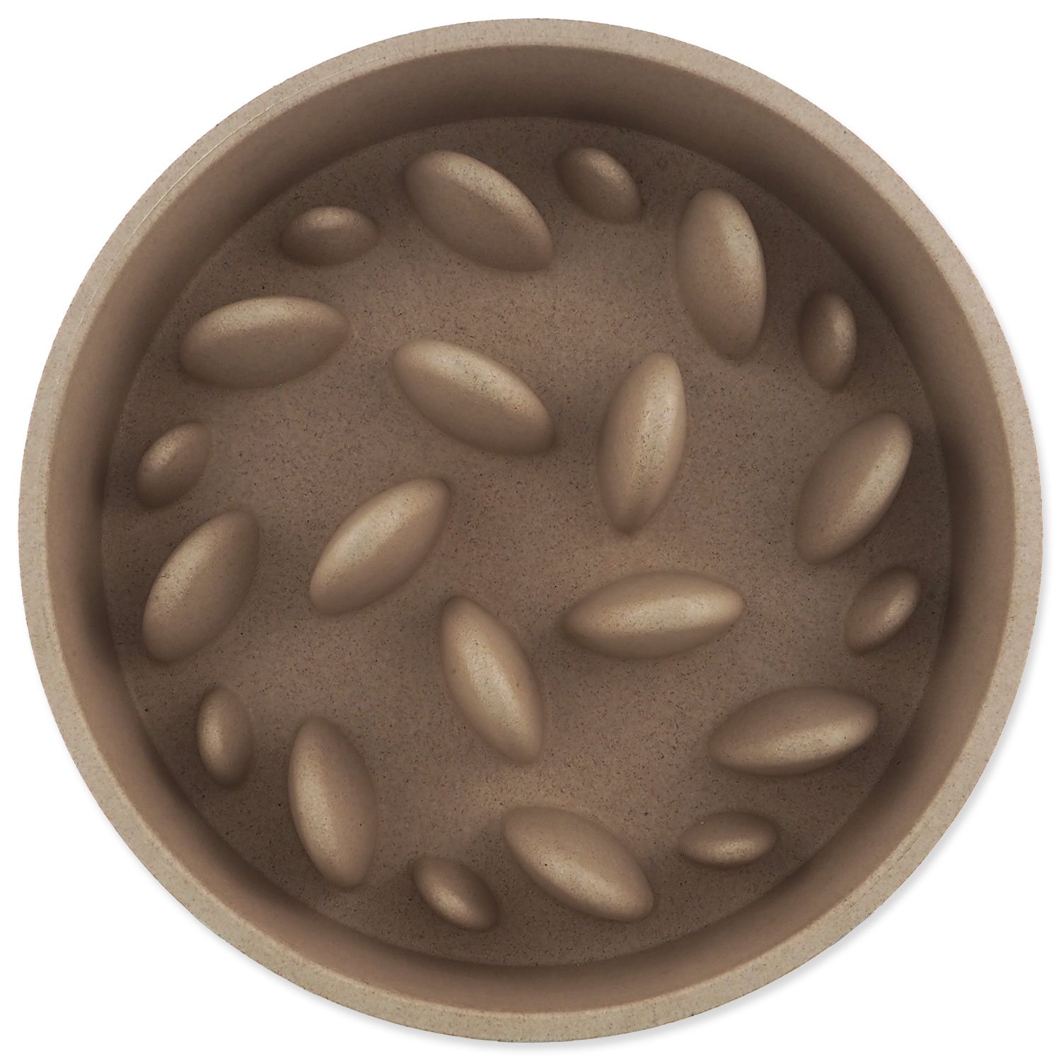 Miska Dog Fantasy proti hltání EcoStyle béžová 21cm, 1350ml-KS