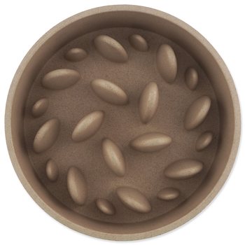 Miska Dog Fantasy proti hltání EcoStyle béžová 21cm, 1350ml-KS