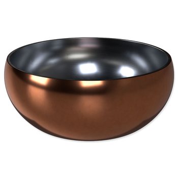 Miska Dog Fantasy s dvojitou stěnou rosegold 12cm, 376ml -KS