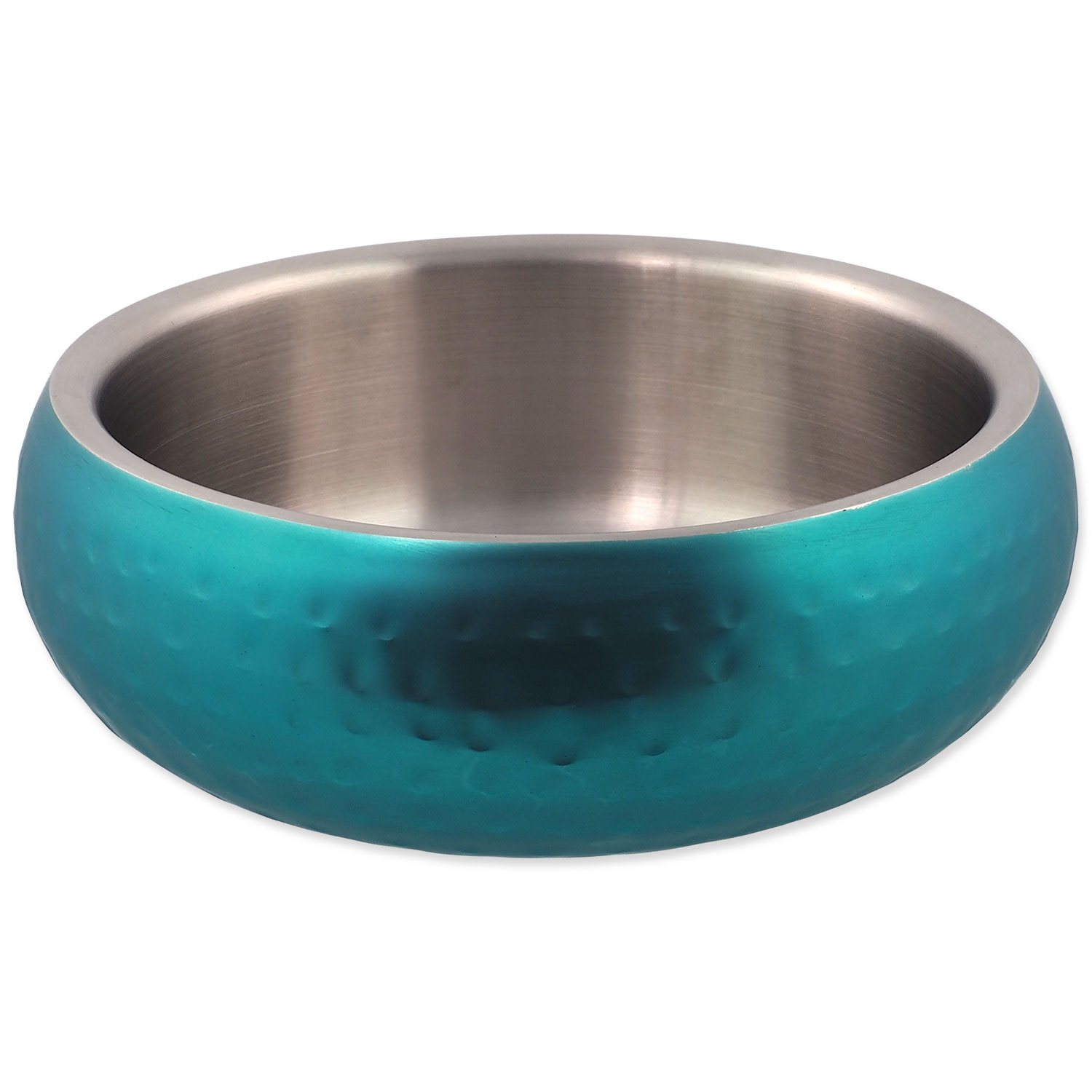 Miska Dog Fantasy Miska s dvojitou stěnou tyrkysová 16cm, 800ml -KS