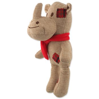 Hračka Dog Fantasy Winter Tale Nosorožec juta pískací 25cm-KS
