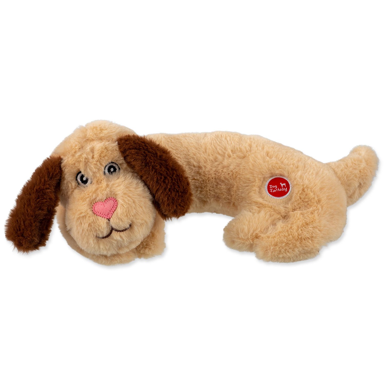 Hračka Dog Fantasy Cuddle Pejsek nahřívací 29cm-KS