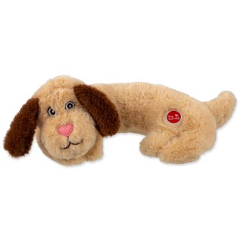 Hračka Dog Fantasy Cuddle Pejsek nahřívací 29cm-KS