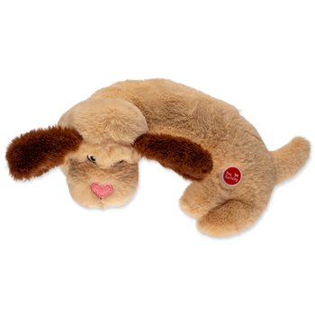 Hračka Dog Fantasy Cuddle Pejsek nahřívací 29cm-KS