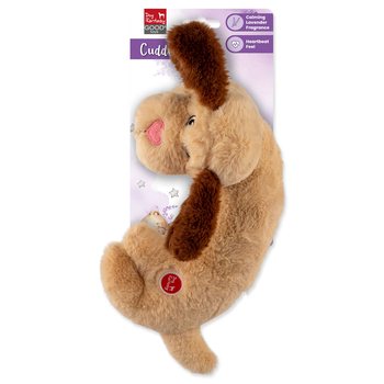 Hračka Dog Fantasy Cuddle Pejsek nahřívací 29cm-KS