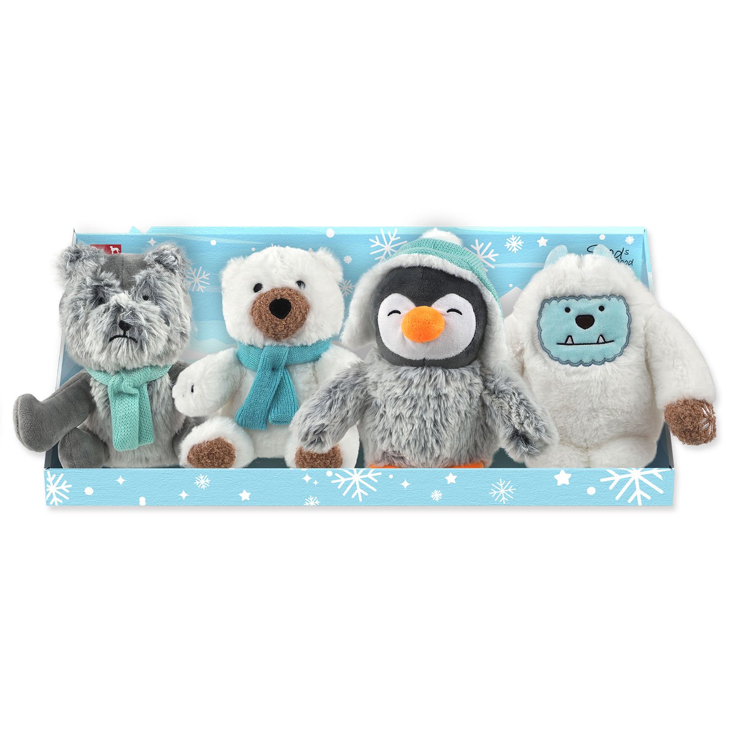 Dog Fantasy Winter Tale hračky polární mix /4/-DISPLEJ