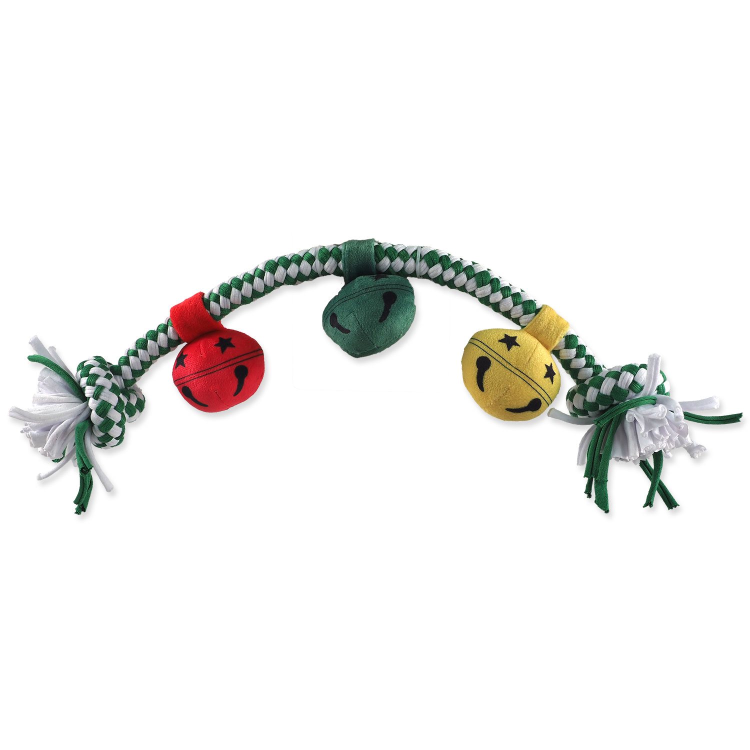 Hračka Dog Fantasy Winter Tale přetahovadlo pískací 40cm -KS