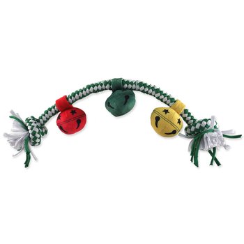 Hračka Dog Fantasy Winter Tale přetahovadlo pískací 40cm -KS