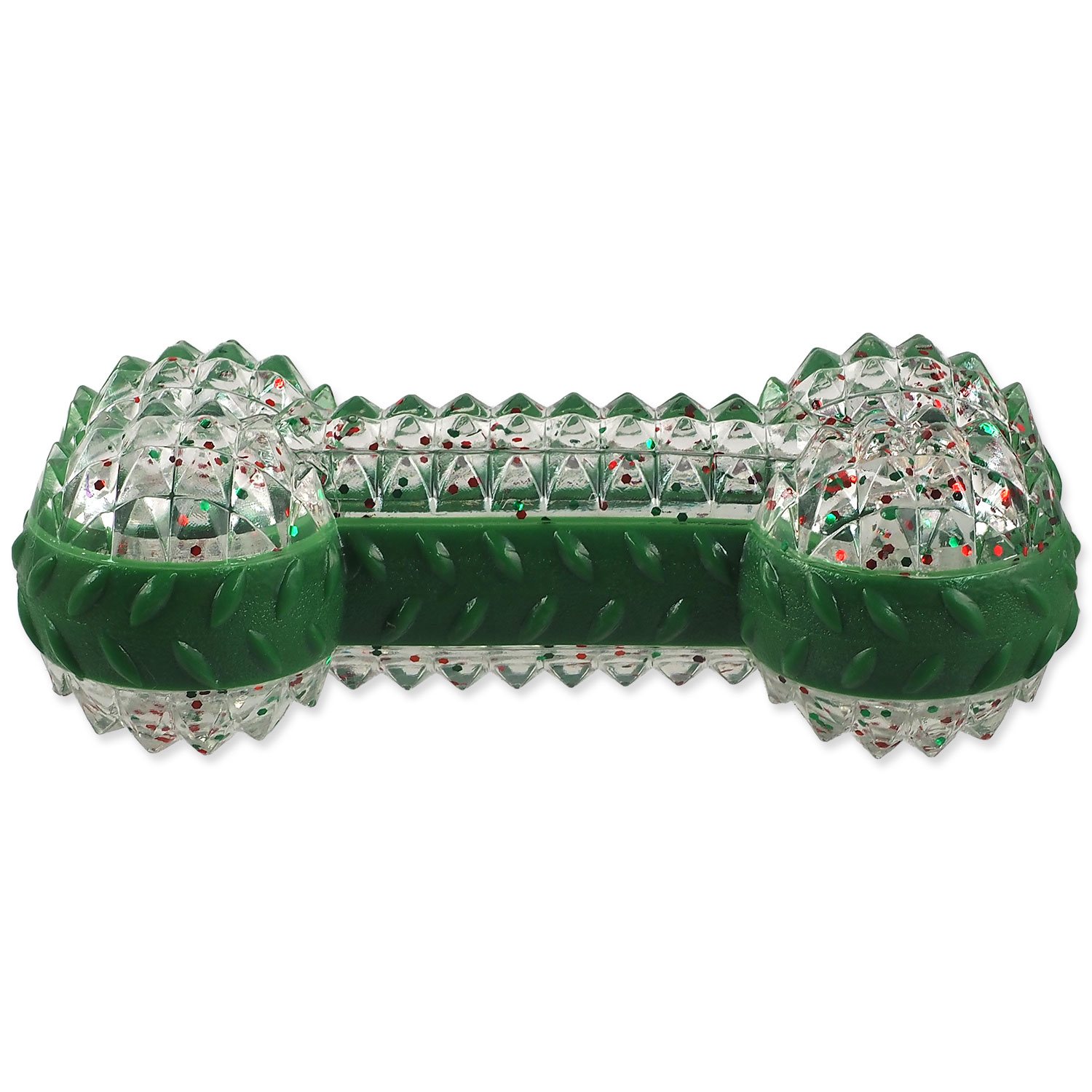 Hračka Dog Fantasy Winter Tale kost gumová pískací 15cm-KS