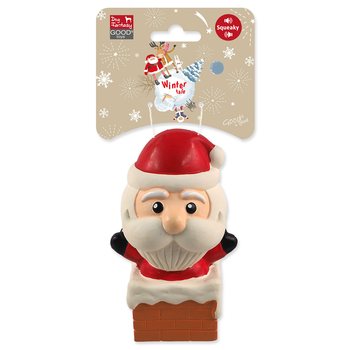 Hračka Dog Fantasy Winter Tale santa latexový pískací 12cm-KS