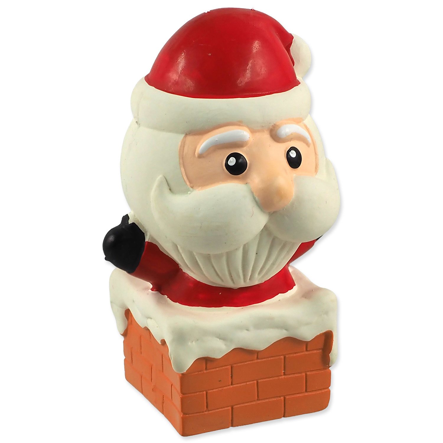 Hračka Dog Fantasy Winter Tale santa latexový pískací 12cm-KS