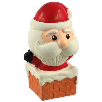 Hračka Dog Fantasy Winter Tale santa latexový pískací 12cm-KS