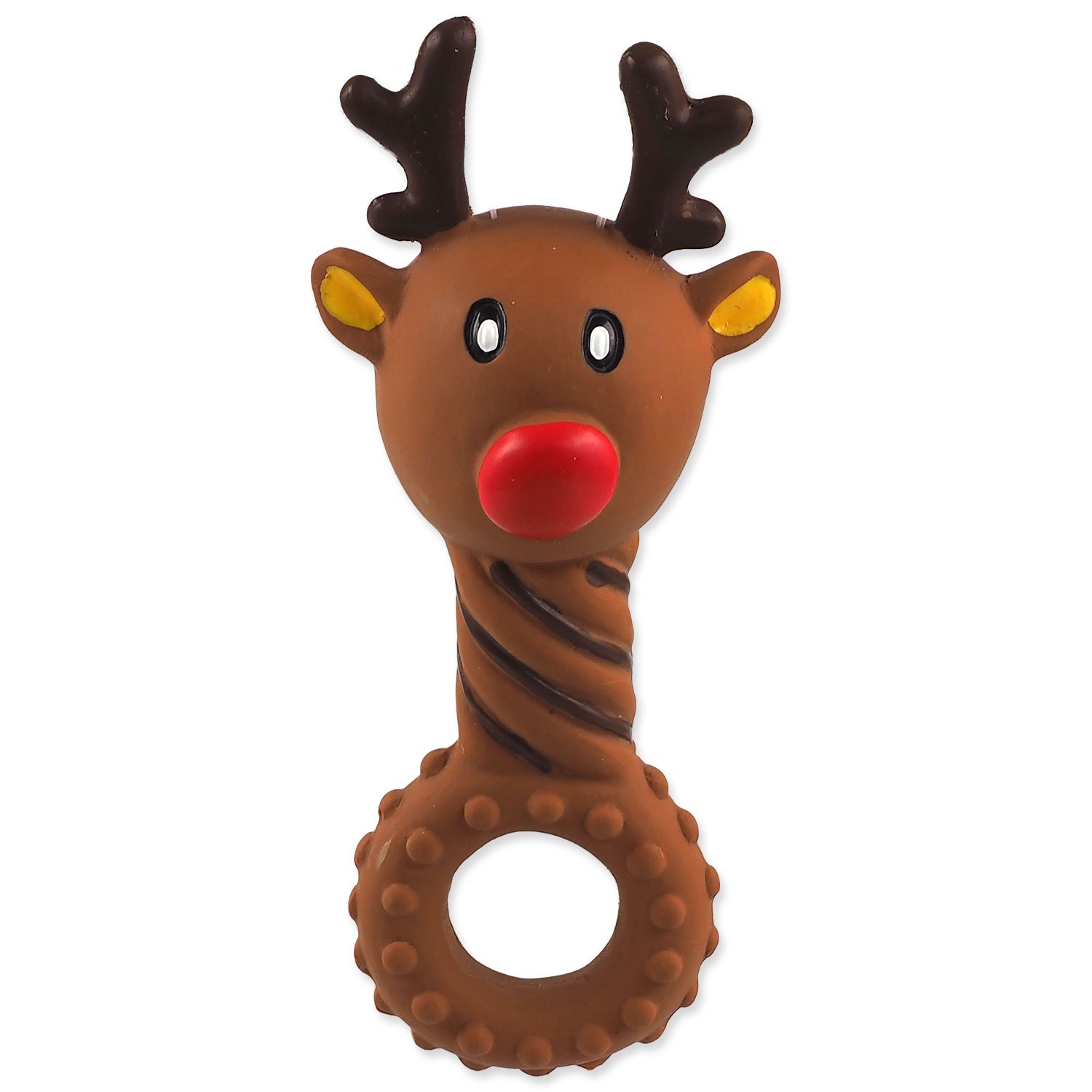 Hračka Dog Fantasy Winter Tale sob latexový pískací 14cm-KS