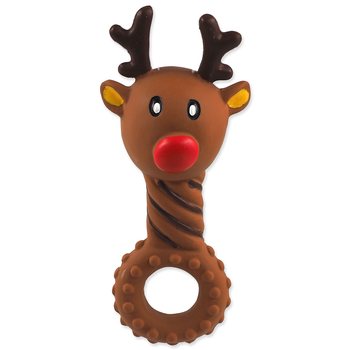 Hračka Dog Fantasy Winter Tale sob latexový pískací 14cm-KS